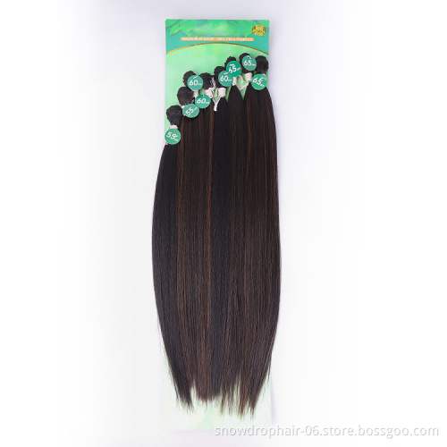 Synthetic Kinky Straight Bundles Body Deep Wave 50 Inch Free Sample Blue 613 Blonde Kinky Curly With Closure Vendor Hair Bundles